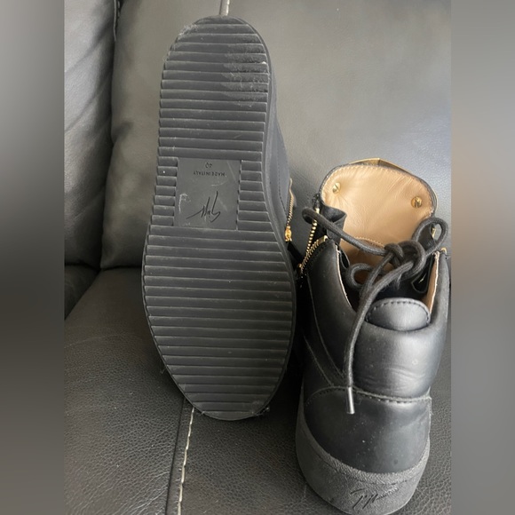 Giuseppe ZanottiSteel high-top sneakers - Picture 4 of 6